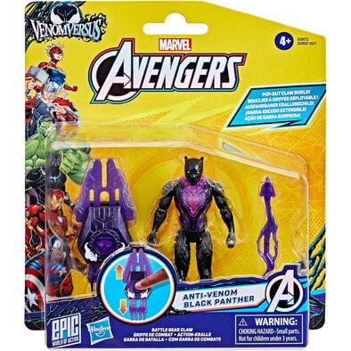 Marvel Avengers VenomVersus Epic World Of Action Series Anti-Venom Black Panther Action Figure