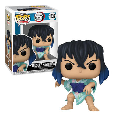 Funko Pop Animation: Demon Slayer ดาบพิฆาตอสูร - Inosuke Hashibira Kimono Vinyl Figure #1532