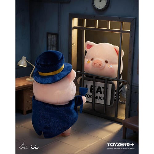 Lulu The Piggy LuLuLand - Billionaire Lu Plush Keychain
