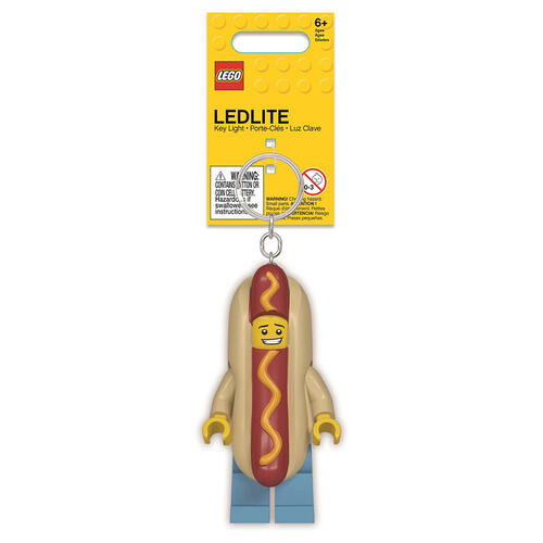Lego พวกกุญแจ Classic Hot Dog Guy Key Light