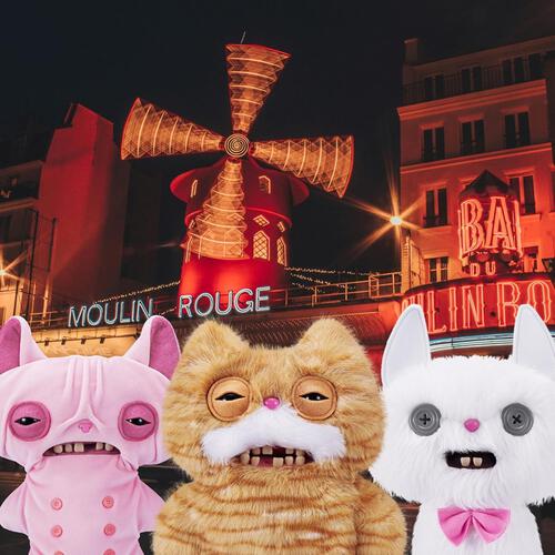 Fuggler ตุ๊กตา Ugly Monster Alley Cats ซีรีส์ 1 ขนาด 9 นิ้ว &ndash; คละแบบ (1 ชิ้น)