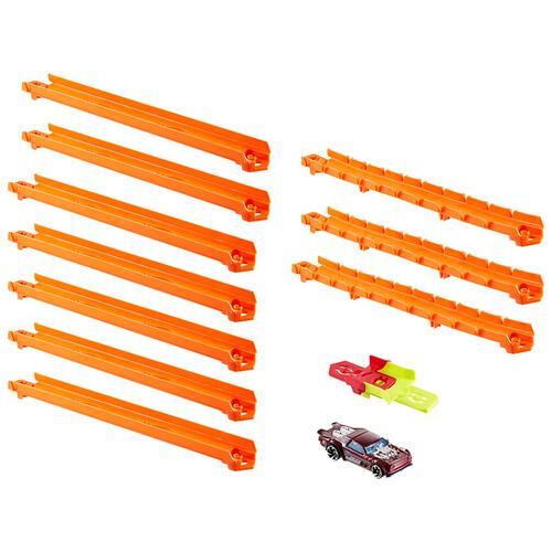 Hot Wheels Build Track Car Starter Set