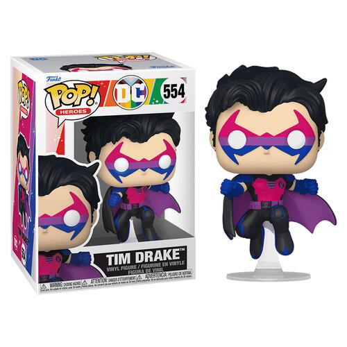Funko Pop! Heroes: DC Comics - Tim Drake (Pride Flag)