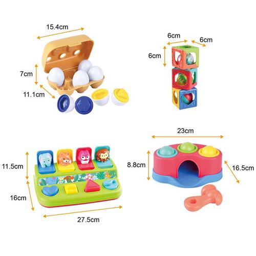 playpop Shape & Block Activity Set