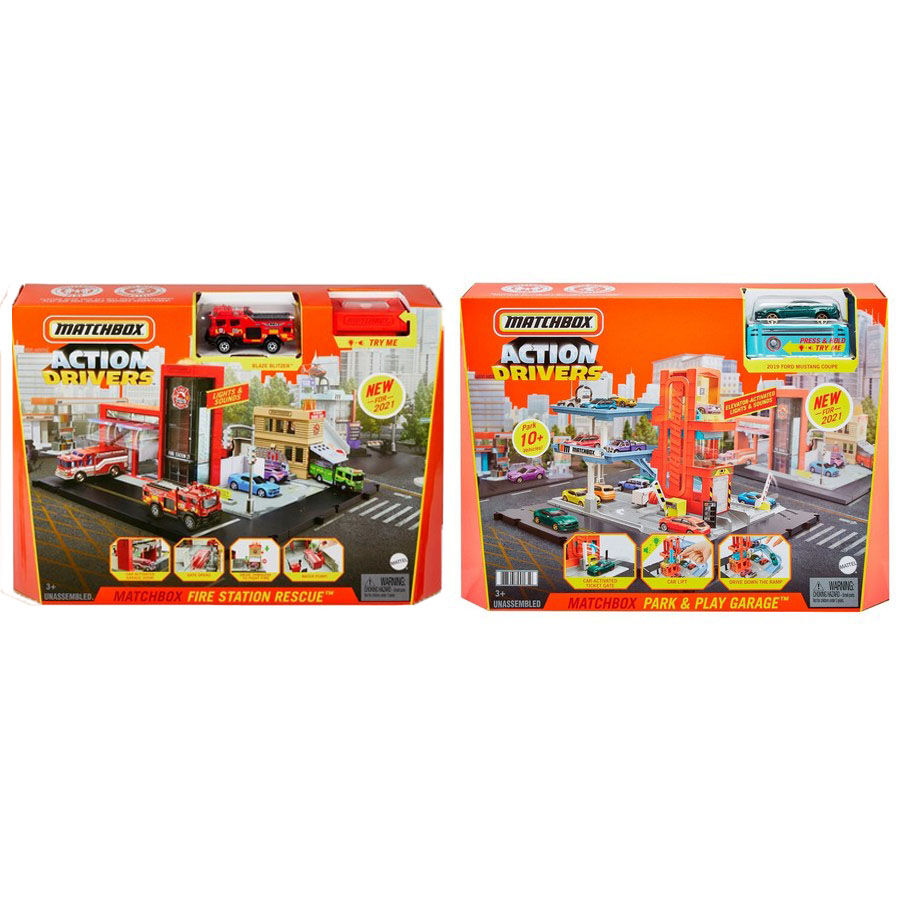 Matchbox real adventure construction hot sale playset