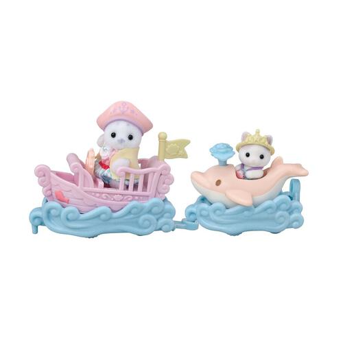 Sylvanian Families Amusement Park Ride Set 5820 - Ride the Waves