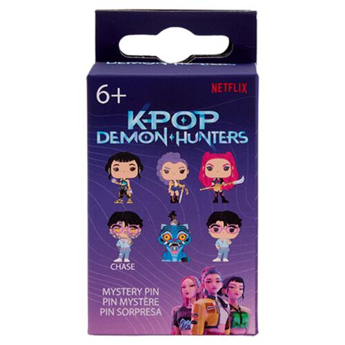Funko POP! K-Pop Demon Hunters Enamel Pin Mystery Blind Box (1 Pc)