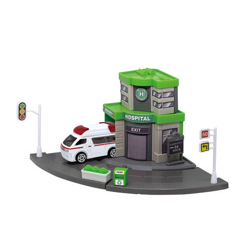 playpop Mini Hospital with Track