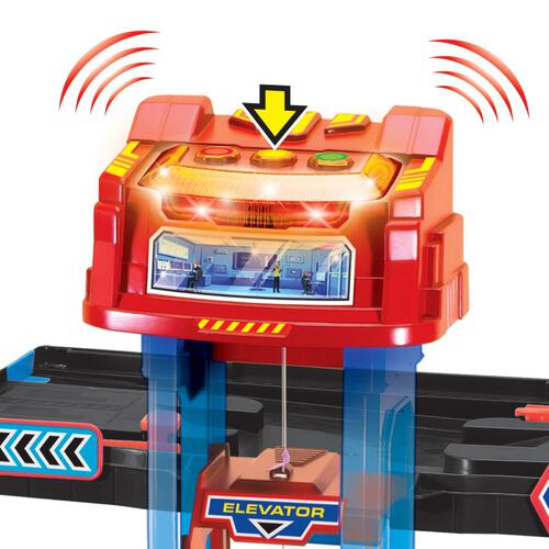 playpop ชุดอาคารจอดรถ Super City พร้อมลิฟต์ไฟฟ้า