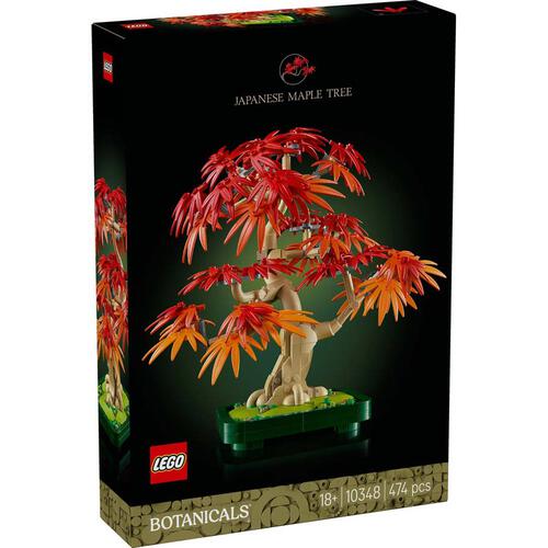 LEGO Botanicals Japanese Red Maple Bonsai Tree 10348 