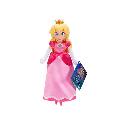 The Super Mario Galaxy Movie Princess Peach Roto Plush (9 Inches)