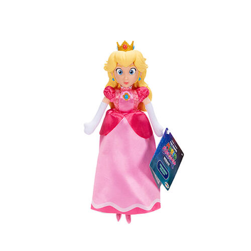 The Super Mario Galaxy Movie Princess Peach Roto Plush (9 Inches)