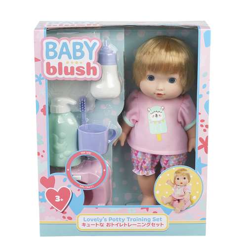Baby Blush เบบี้ บลัช เลิฟลี่ พ็อตตี้เทรนนิ่ง ดอลล์ เซ็ต