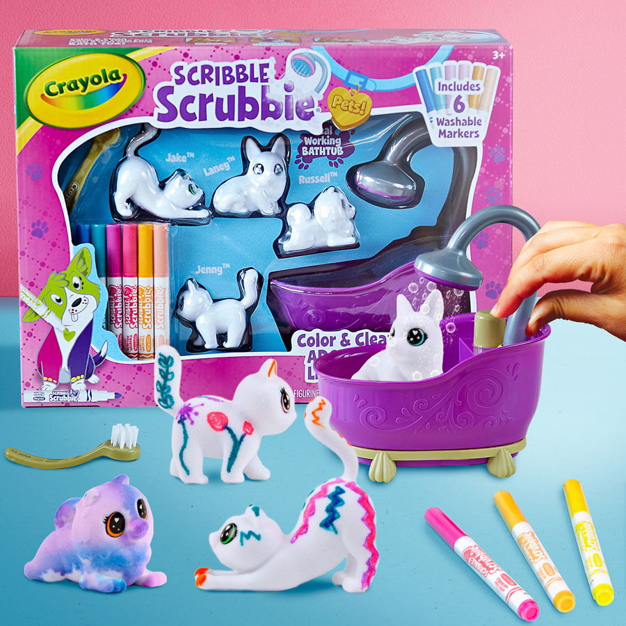 Crayola Scribble Scrubbie Pets Bath Toys R Us Thailand Official Website