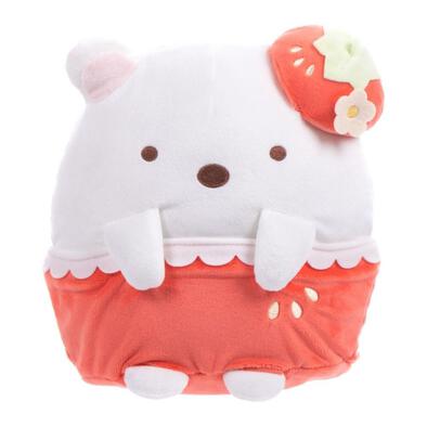 ตุ๊กตา Sumikkogurashi Shirokuma San-X Original Strawberry Series