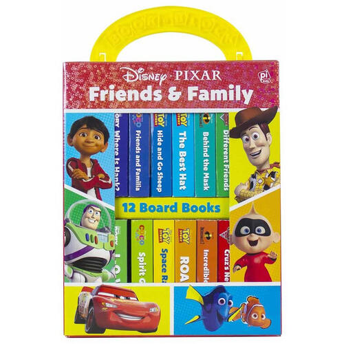 Disney Pixar Friends & Family 12 Board Books