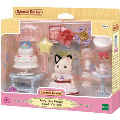 Sylvanian Families Birthday Party Set with Figurine