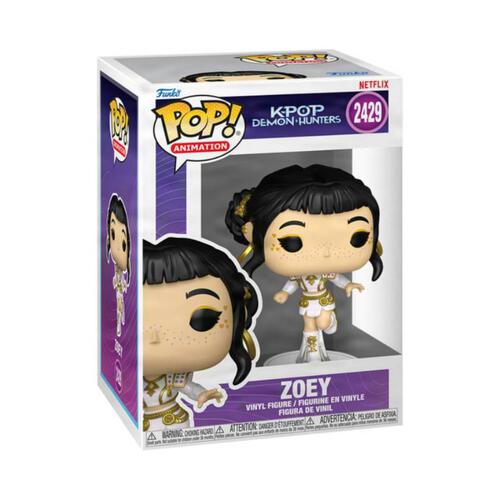 Funko POP! Animation: K-Pop Demon Hunters - Zoey Vinyl Figure