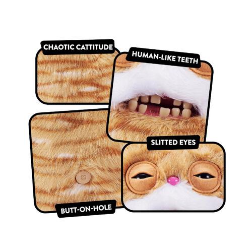 Fuggler ตุ๊กตา Ugly Monster Alley Cats ซีรีส์ 1 ขนาด 9 นิ้ว &ndash; คละแบบ (1 ชิ้น)