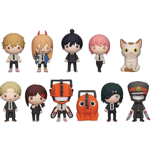 Sunrise Pop Chainsaw Man 3D Foam Bag Clip Blind Bag - Assorted