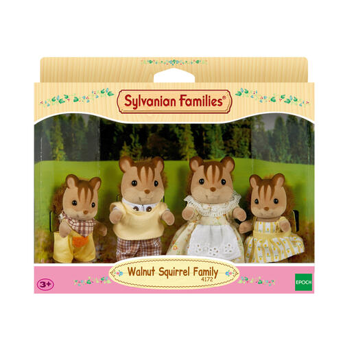 Sylvanian Family ซิลวาเนียน แฟมิลี่ ครอบครัวกระรอกวอลนัท