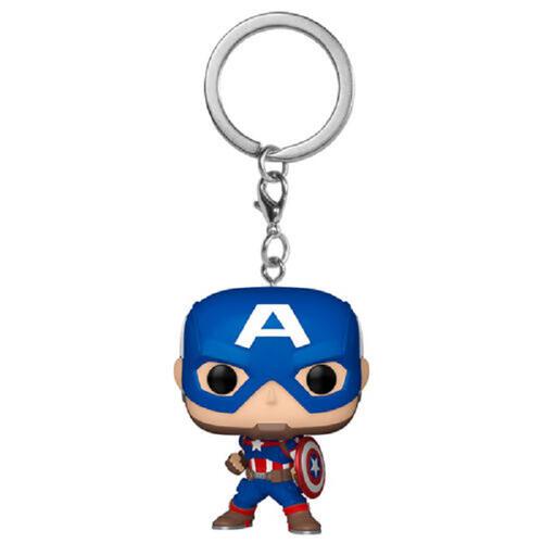 Funko Pocket Pop! Marvel - Captain America Keychain