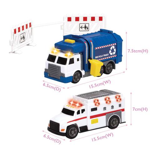 playpop Community Service Vehicle Twin Pack