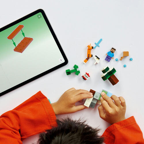 LEGO Minecraft Steve's Taiga Adventure 21583