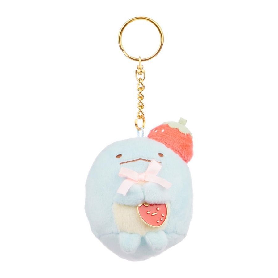 พวงกุญแจ Sumikkogurashi Tokage San-X Original Strawberry พวงกุญแจ Sumikkogurashi Tokage San-X Original Strawberry
