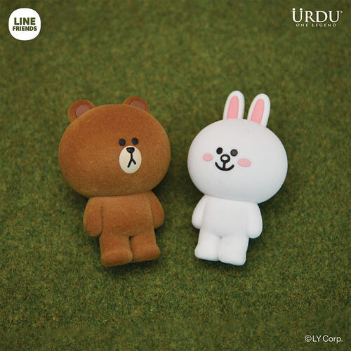 Line Friends Meets Urdu กล่องสุ่ม Flocking Series - คละแบบ
