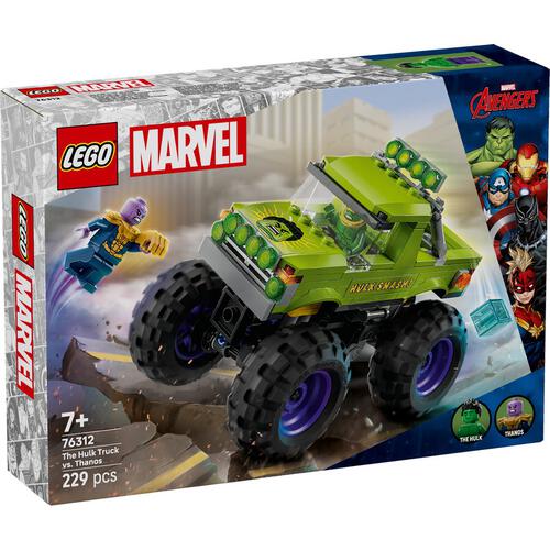 LEGO Marvel The Hulk Truck vs. Thanos 76312