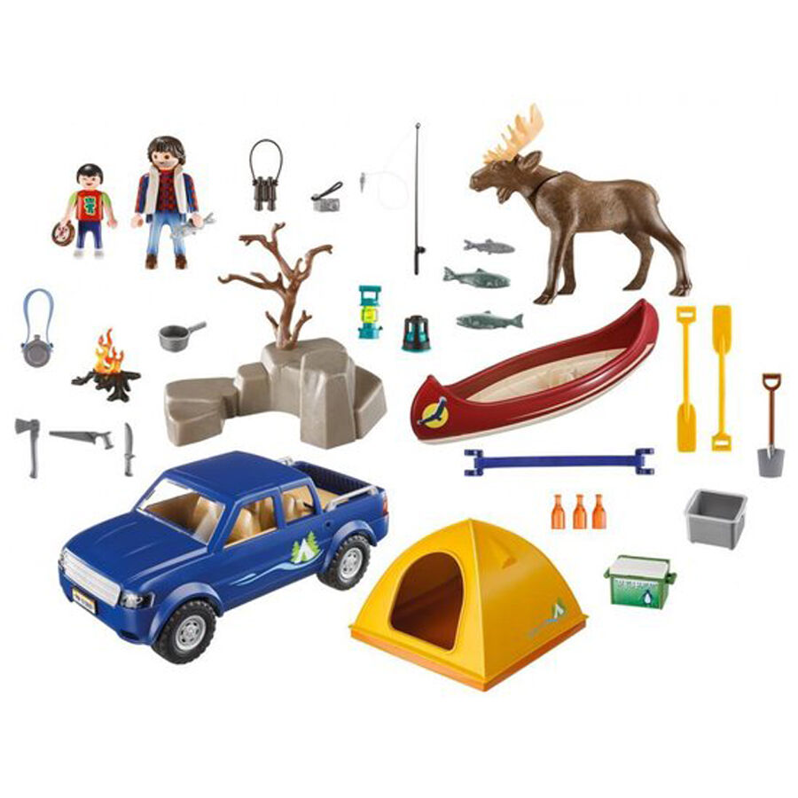 Playmobil camping adventure on sale