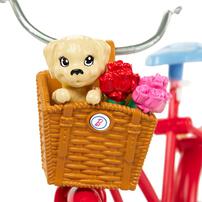 Barbie Pink Passport Doll And Bike Playset