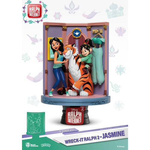 Beast Kingdom D-STAGE Wreck It Ralph 2 Jasmine Figure Set