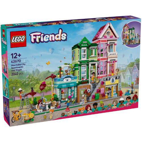 LEGO Friends Heartlake City Apartments and Stores 42670