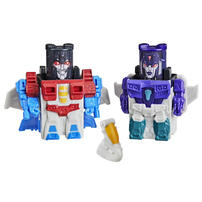 Transformers Swapticons Starscream and Decepticon Slipstream Mini Figures