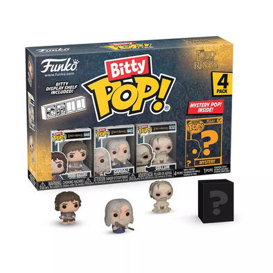 Funko Bitty Pop! The Lord Of The Rings - Frodo Baggins (4 Pack) - Assorted