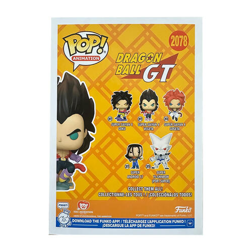 Funko Pop! Animation: Dragon Ball GT - Super Saiyan 4 Vegeta (Flocked)
