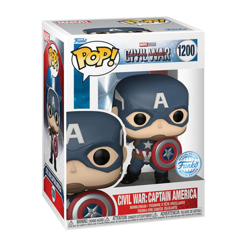 Funko Pop! Marvel Captain America: Civil War - Captain America