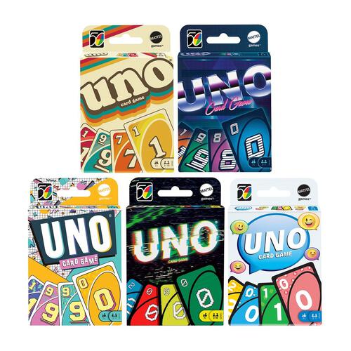  Uno Iconic - Assorted อูโน่ไอคอนนิก เกมการ์ดอูโน่ไอคอนนิก คละแบบ
