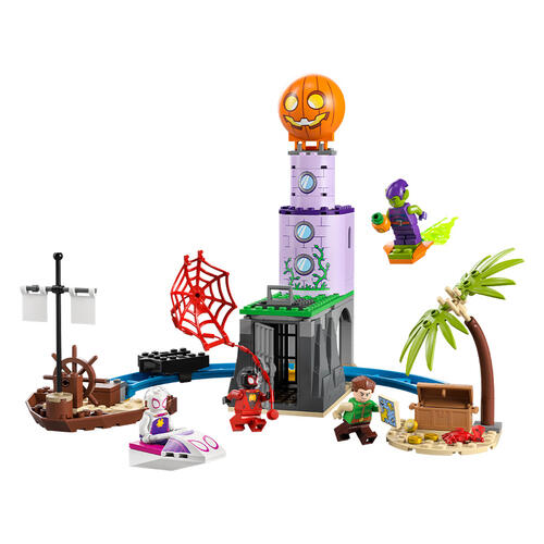 LEGO Marvel Super Heroes Team Spidey at Green Goblin's Lighthouse 10790