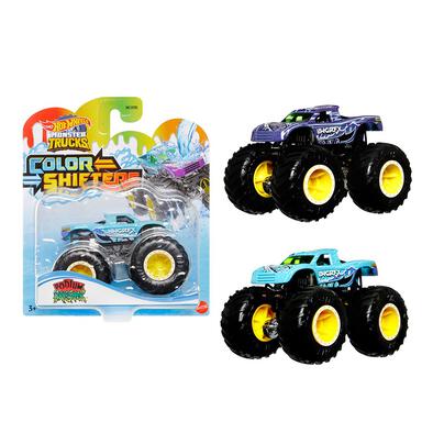 Hot Wheels Monster Trucks 1:64 Color Change - คละแบบ
