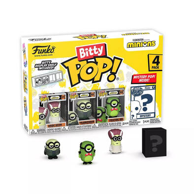 Funko Bitty Pop! Minions - Bride Kevin (4 Pack) - Assorted