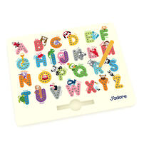 J'adore Plastic Magnetic Writing Pad-Letters