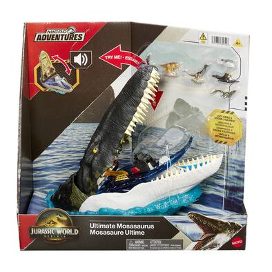 Jurassic World โลกผจญภัยย่อส่วน แบบหัวโมซาซอรัส