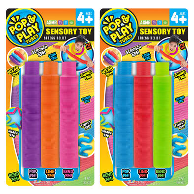 Ja-Ru Pop & Play Tubes- Assorted