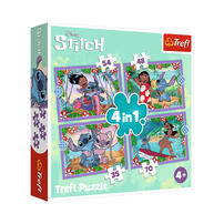 Disney Stitch 4 In 1 Lilo & Stitch's Crazy Day Puzzle