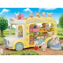 Sylvanian Families Rainbow Fun Nursery Bus