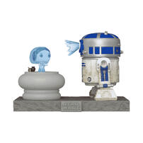 Funko Pop! Deluxe: Star Wars - R2-D2 And Princess Leia Hologram