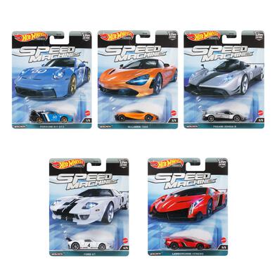 Hot Wheels ฮอตวีล รถรุ่นคารัลเจอรปีดแมชชีนคละแบบ